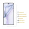 1x Hydrogel-Glass für Huawei P50 Selbstheilend für Micro Kratzer 3D KLAR Panzerfolie Displayschutz Schutzfolie Screen-Protector