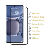 4x 9H Panzerglas für Huawei P50 Pro FULL CURVED Displayschutz Schutzglas Panzerfolie Schutzfolie Displayglas Hartglas echtes Tempered Sicherheitsglas Glasfolie