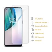 4x Panzerfolie für OnePlus N10 FULL COVER PET Displayschutz Schutzfolie HD KLAR