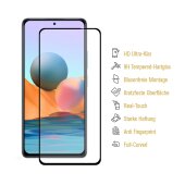 1x 9H Panzerglas für Xiaomi Redmi Note 10 Pro FULL COVER 3D KLAR echtes Tempered Glass Displayschutz Schutzglas Schuzfolie Screen-Protector