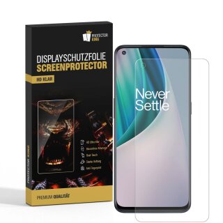 4x Displayfolie für One Plus Nord N10 Displayschutzfolie Schutzfolie HD KLAR