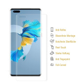 4x Displayschutzfolie für Huawei Mate 40 FULL COVER Displayfolie MATT Schutzfolie Folie