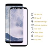 6x 9D Keramik-Glass für Samsung Galaxy S8 FULL COVER 3D KLAR Panzerfolie Displayschutz Schutzfolie Ceramic Screen-Protector