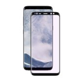 2x 9D Keramik-Glass für Samsung Galaxy S8 Plus FULL COVER 3D KLAR Panzerfolie Displayschutz Schutzfolie Ceramic Screen-Protector