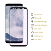 6x 9D Keramik-Glass für Samsung Galaxy S9 FULL COVER 3D KLAR Panzerfolie Displayschutz Schutzfolie Ceramic Screen-Protector