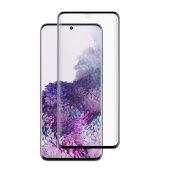 1x 9D Keramik-Glass für Samsung Galaxy S20 Ultra FULL COVER 3D KLAR Panzerfolie Displayschutz Schutzfolie Ceramic Screen-Protector