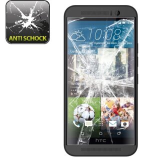 6x Panzerfolie für Htc One M9 Plus ANTI-SCHOCK Displayschutzfolie Display KLAR