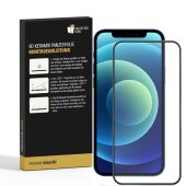 1x 9D Keramik-Glass für iPhone XS Max FULL COVER 3D KLAR Panzerfolie Displayschutz Schutzfolie Ceramic Screen-Protector