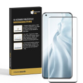 6x 9D Keramik-Glass für Xiaomi Mi 11 Ultra FULL COVER 3D KLAR Panzerfolie Displayschutz Schutzfolie Ceramic Screen-Protector