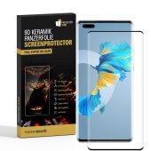 4x 9D Keramik-Glass für Huawei Mate 40 Pro Plus FULL...