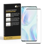 4x 9D Keramik-Glass für OnePlus 9 Pro FULL COVER 3D KLAR Panzerfolie Displayschutz Schutzfolie Ceramic Screen-Protector