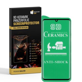 6x 9D Keramik-Glass für Xiaomi Redmi Note 10 FULL COVER 3D KLAR Panzerfolie Displayschutz Schutzfolie Ceramic Screen-Protector