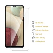 6x Hydrogel-Glass für Samsung Galaxy A12 Selbstheilend für Micro Kratzer 3D KLAR Panzerfolie Displayschutz Schutzfolie Screen-Protector