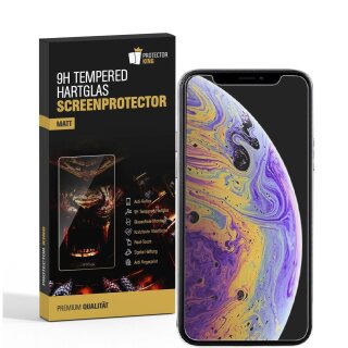 3x 9H Panzerglas für iPhone 11 Pro Max Displayschutz Schutzglas Hartglas Schutzfolie Panzerfolie Displayglas ANTI-REFLEX MATT ENTSPIEGELT