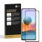 3x 9H Hartglas für Xiaomi Redmi Note 10 Pro Max FULL COVER Schutzglas Displayschutz SW Panzerglas Schutzfolie Panzerfolie Displayglas echtes Tempered Glasfolie