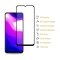 3x 9H Hartglas für Xiaomi Mi 10 Lite FULL COVER Panzerfolie Displayschutz Schwarz Panzerglas Schutzglas Schutzfolie