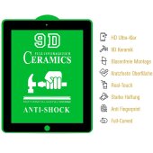 1x 9D Keramik für iPad 4 FULL-COVER Panzerfolie Displayschutz Panzerschutz Schutzfolie Displayfolie Folie ANTI-SHOK ANTI-BRUCH-ANTI-STOß