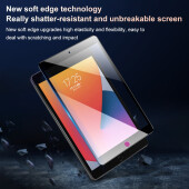 3x 9D Keramik für iPad 4 FULL-COVER Panzerfolie Displayschutz Panzerschutz Schutzfolie Displayfolie Folie ANTI-SHOK ANTI-BRUCH-ANTI-STOß
