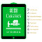1x Keramik-Glass für iPad 10.2 2019 2020 2022 3D klar Displayschutz Schutzfolie Panzerglas Schutzglas Screen-Protector