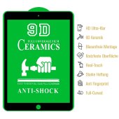 4x Keramik-Glass für iPad 10.2 2019 2020 2022 3D klar Displayschutz Schutzfolie Panzerglas Schutzglas Screen-Protector