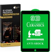 6x Keramik-Glass für iPad 10.2 2019 2020 2022 3D klar Displayschutz Schutzfolie Panzerglas Schutzglas Screen-Protector
