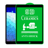 1x 9D Keramik-Glass für Apple iPad Pro 10.5 FULL COVER 3D KLAR Panzerfolie Displayschutz Schutzfolie Ceramic Screen-Protector