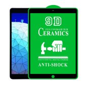 3x 9D Keramik-Glass für Apple iPad Pro 10.5 FULL COVER 3D KLAR Panzerfolie Displayschutz Schutzfolie Ceramic Screen-Protector