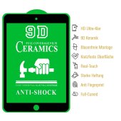4x 9D Keramik für iPad Mini 1 FULL-COVER Panzerfolie Displayschutz Panzerschutz Schutzfolie Displayfolie Folie ANTI-SHOK ANTI-BRUCH-ANTI-STOß