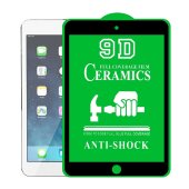 3x 9D Keramik für iPad Mini 2 FULL-COVER Panzerfolie Displayschutz Panzerschutz Schutzfolie Displayfolie Folie ANTI-SHOK ANTI-BRUCH-ANTI-STOß