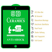 6x 9D Keramik für iPad Mini 2 FULL-COVER Panzerfolie Displayschutz Panzerschutz Schutzfolie Displayfolie Folie ANTI-SHOK ANTI-BRUCH-ANTI-STOß