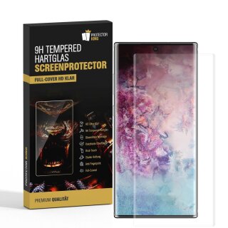 6x 9H Hartglas für Samsung Galaxy Note 10 Plus FULL CURVED Panzerfolie Displayschutz KLAR Panzerglas Schutzglas Schutzfolie