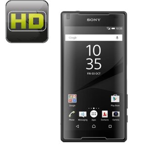 6x Displayschutzfoie für Sony Xperia Z5 Compact Displayfolie HD ULTRA KLAR