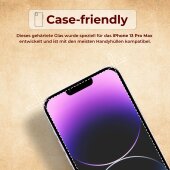 1x 9H Panzerglas für iPhone 13 Pro Max HD KLAR echtes Tempered Glass Panzerfolie Displayschutz Schutzglas Hartglas Schutzfolie Screen-Protector