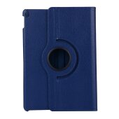 Schutzhülle für iPad Air 10.9 2020 2021 2022 Tablet Hülle Schutz Tasche Case Cover Blau 360 Grad drehbar Rotation Bumper