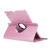 Schutzhülle für iPad Air 10.9 2020 2021 2022 Tablet Hülle Schutz Tasche Case Cover Pink 360 Grad drehbar Rotation Bumper
