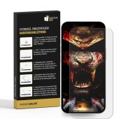6x Hydrogel-Glass für iPhone 13 Selbstheilend für Micro Kratzer 3D KLAR Panzerfolie Displayschutz Schutzfolie Screen-Protector