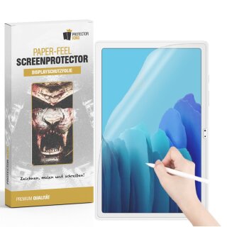 1x Paperfeel für Samsung Galaxy Tab A7 10.4 Displayschutz Schreiben Malen Skizzieren matt Anti-Reflex entspiegelt Screen-Protector