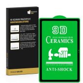 1x 9D Keramik-Glass für Samsung Galaxy Tab A7 10.4 FULL COVER 3D KLAR Panzerfolie Displayschutz Schutzfolie Ceramic Screen-Protector