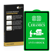 3x 9D Keramik-Glass für Samsung Galaxy Tab A7 10.4 FULL COVER 3D KLAR Panzerfolie Displayschutz Schutzfolie Ceramic Screen-Protector