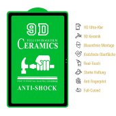 4x 9D Keramik-Glass für Samsung Galaxy Tab A7 10.4 FULL COVER 3D KLAR Panzerfolie Displayschutz Schutzfolie Ceramic Screen-Protector