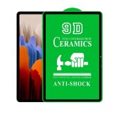 4x 9D Keramik-Glass für Samsung Galaxy Tab S7 FE FULL COVER 3D KLAR Panzerfolie Displayschutz Schutzfolie Ceramic Screen-Protector