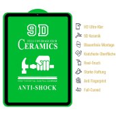 6x 9D Keramik-Glass für iPad Air10.9 (2020-2022) FULL COVER 3D KLAR Panzerfolie Displayschutz Schutzfolie Ceramic Screen-Protector