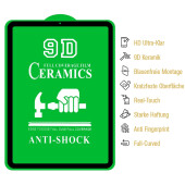 2x 9D Keramik-Glass für iPad Pro 11 10.9 2018 2020 2021 2022 FULL COVER 3D KLAR Panzerfolie Displayschutz Schutzfolie Ceramic Screen-Protector