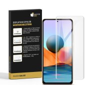 4x Panzerfolie für Xiaomi Redmi Note 10 Displayschutz Schutzfolie HD PET KLAR