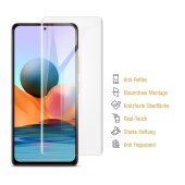 3x Panzerfolie für Xiaomi Redmi Note 10 ANTI-REFLEX Displayschutz Schutzfolie MATT