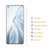 2x Panzerfolie für Xiaomi Mi 11 Pro FULL COVER Displayschutz Displayfolie MATT Anti Reflex Entspiegelt