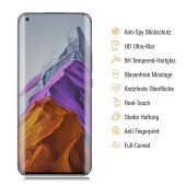 1x Blickschutz 9H Panzerglas für Xiaomi Mi 11 Ultra ANTI-SPY PRIVACY Sichtschutz Displayschutz Schutzglas Panzerfolie Schutzfolie echtes Tempered Glass Screen-Protector