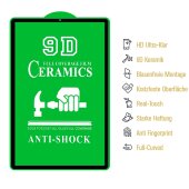4x 9D Keramik-Glass für Samsung Galaxy Tab S6 FULL COVER 3D KLAR Panzerfolie Displayschutz Schutzfolie Ceramic Screen-Protector