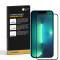 2x 9H Hartglas für iPhone 13 Pro FULL COVER Panzerfolie Displayschutz KLAR Schwarz Panzerglas Schutzglas Schutzfolie