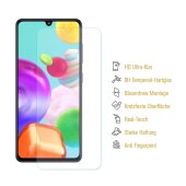 4x 9H Panzerglas für Samsung Galaxy A41 Displayschutz Schutzglas Panzerfolie Schutzfolie Hartglas Displayglas Tempered Glasfolie Sicherheitsglas Echtglas